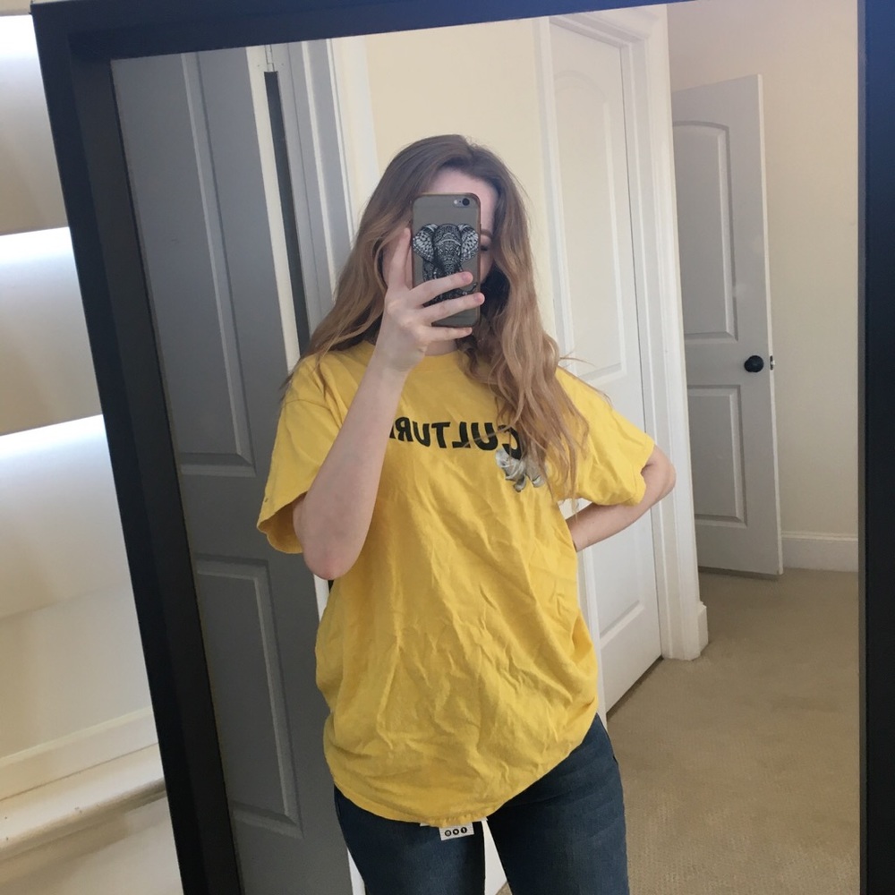 MIGOS YELLOW CULTURE T-SHIRT